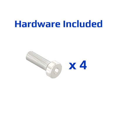 32-909038N-1SS MODULAR SOLUTIONS PNEUMATIC PLATE 90MM X 90MM WITH GASKET 3/8" NPT THREADED CENTER THRU HOLE
